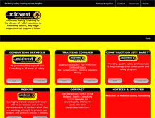 Tablet Screenshot of midwestsafetyconsulting.com